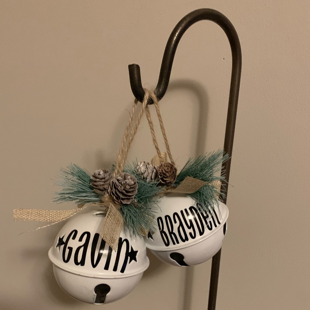 Personalized bell ornaments